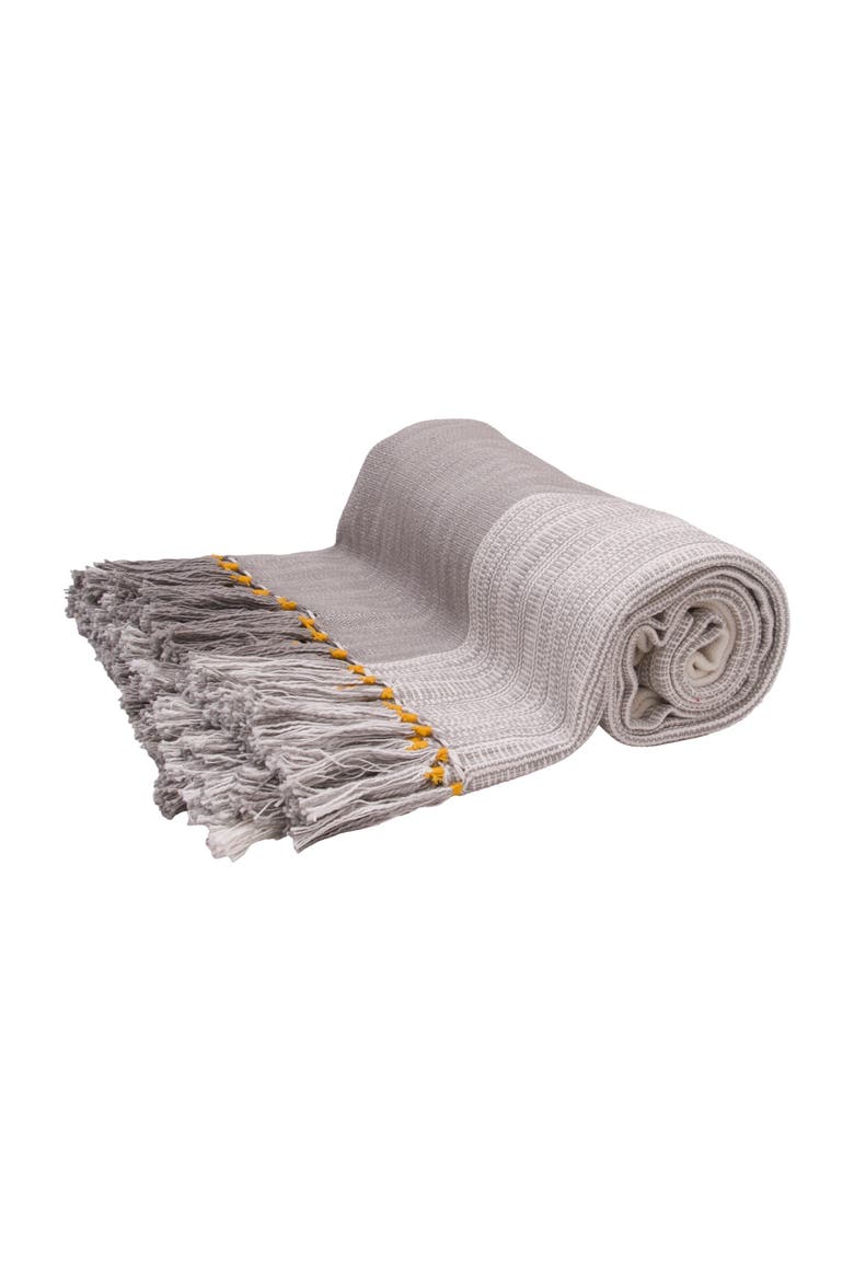 Kerbey Boulder Table Throw Tablecloth 54" x 54", Main, color, Grey