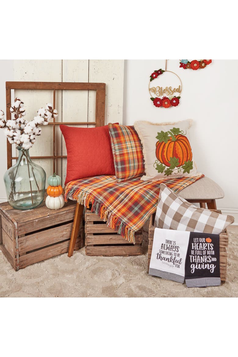 Regent Quilted Pillow, Alternate, color, Orange