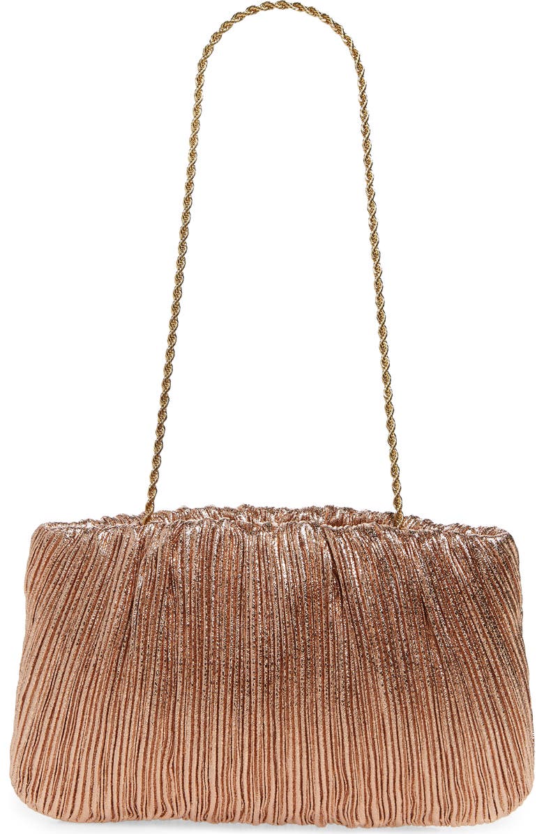 Loeffler Randall Brit Pleated Clutch, Main, color,