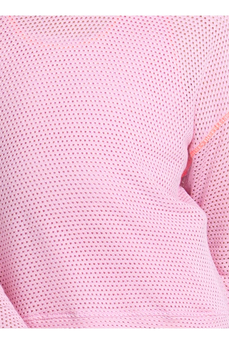 Girls' Chill Day Pink Long Sleeve Top, Alternate, color, Paris Pink