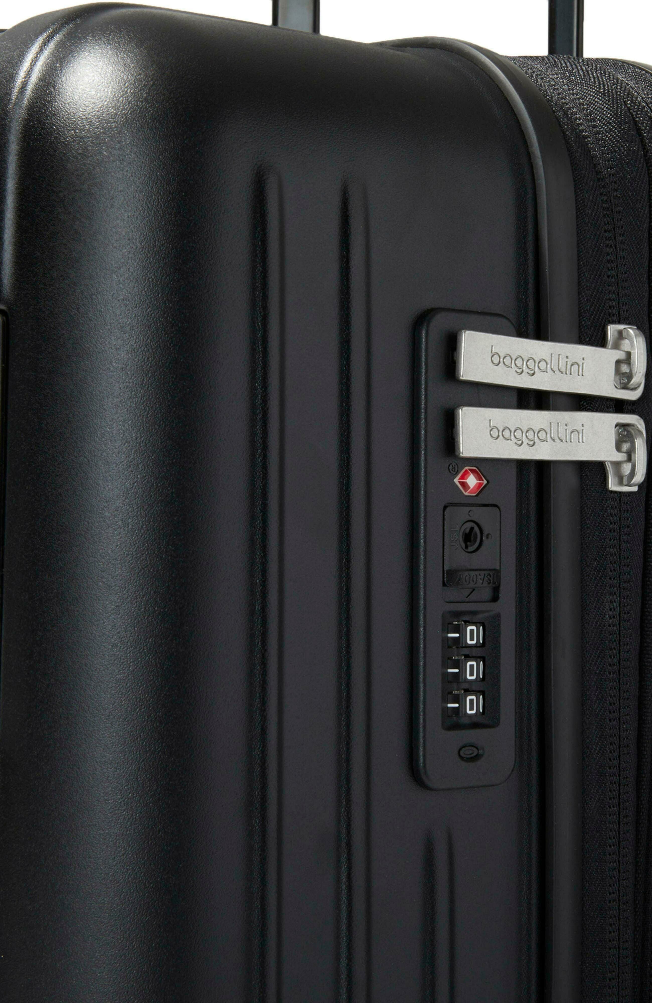BAGGALLINI 26 in. 4 Wheel Large Hardshell Luggage, Alternate, color, Black