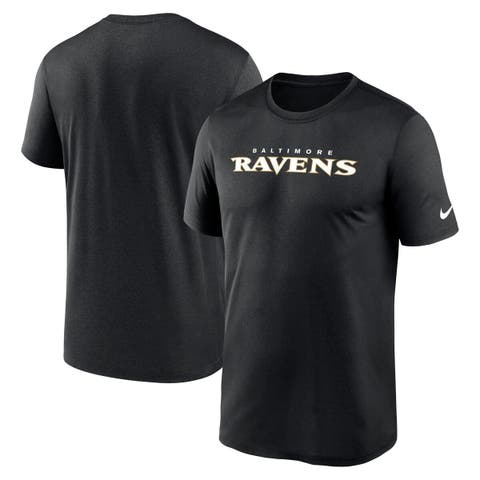 Men's Nike Black Baltimore Ravens Primetime Legend Wordmark Dri-FIT T-Shirt
