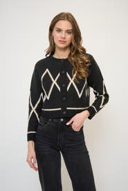 Central Park West Wyatt Robbie Fair Isle Cardi