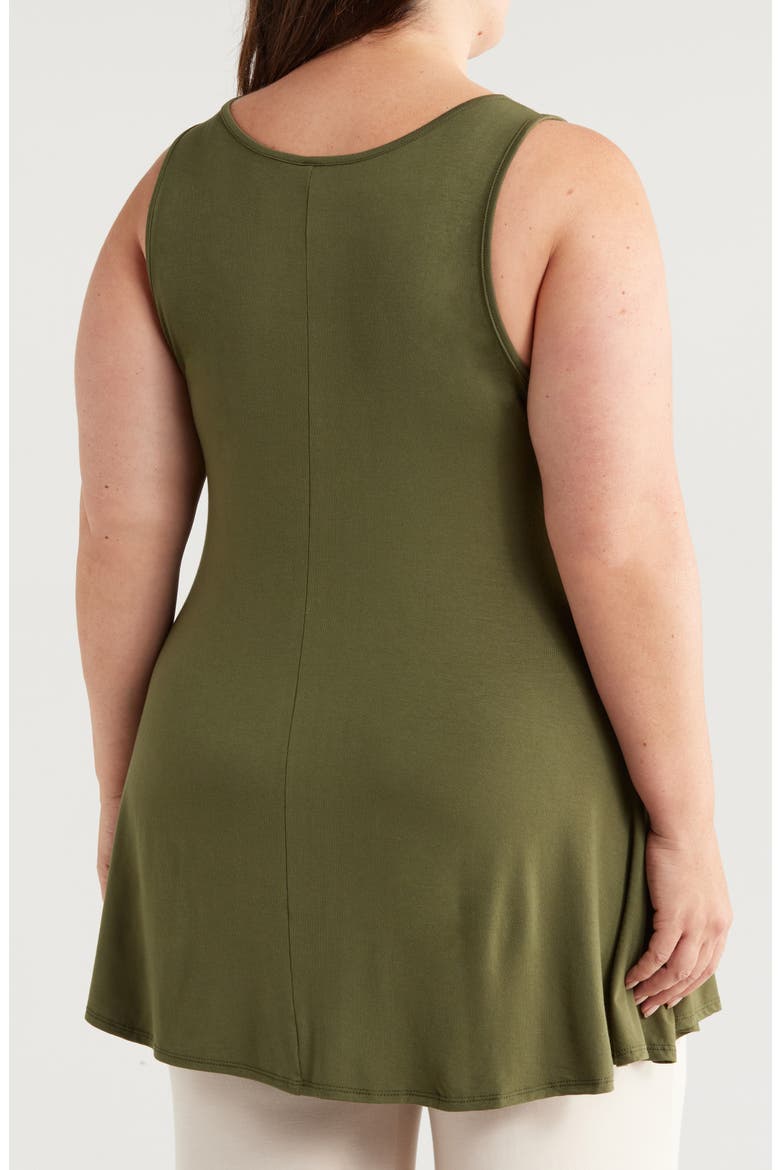 Jersey Tunic Tank, Alternate, color, OLIVE