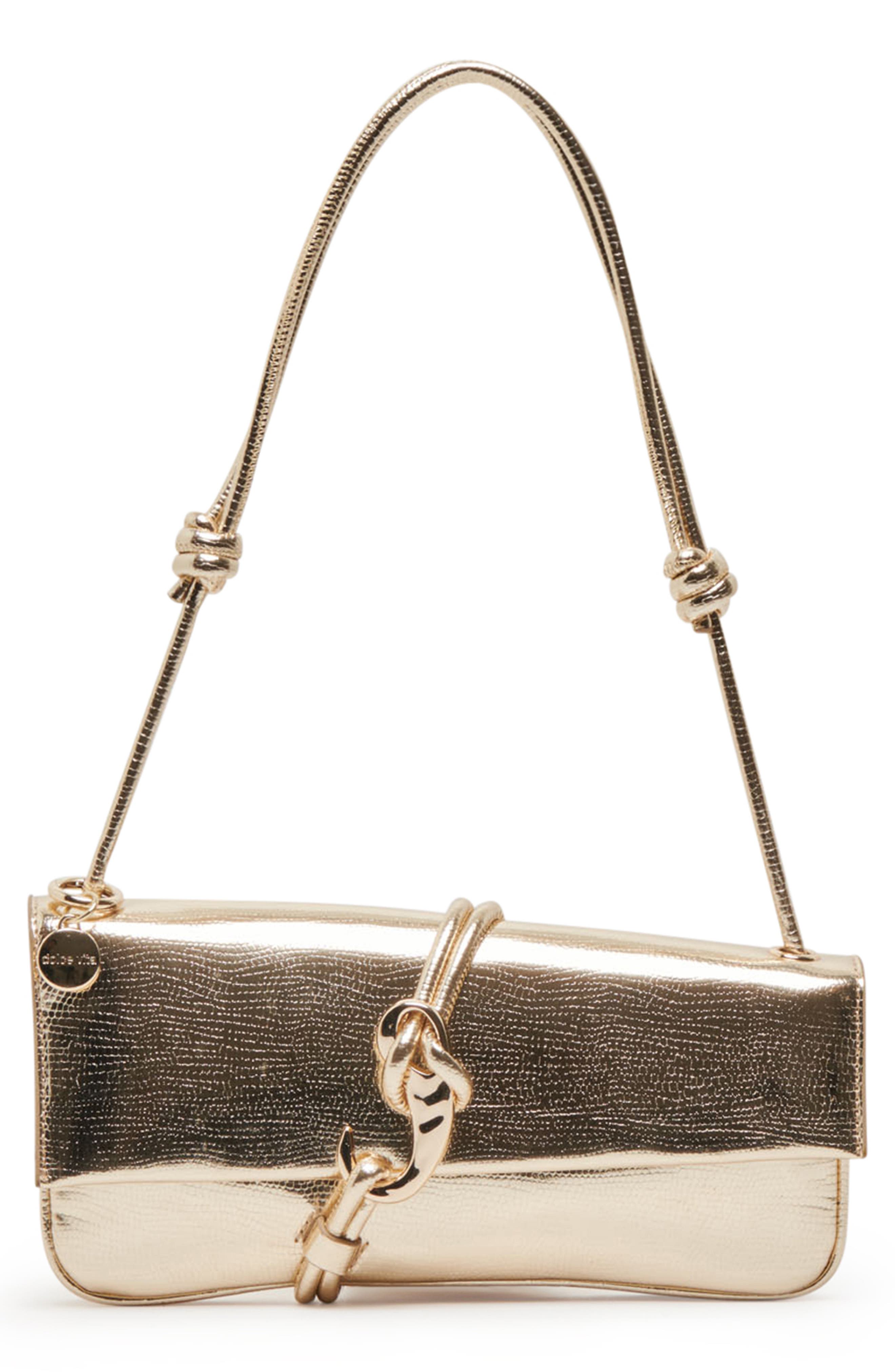 Dolce Vita Alice Lizard Embossed Faux Leather Shoulder Bag (Women