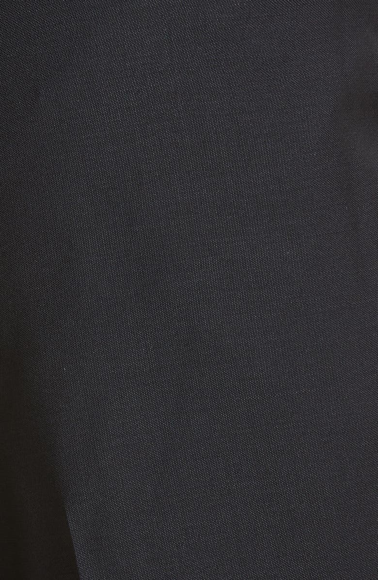 Thom Sweeney Tailored Wool Blend Tuxedo Trousers, Alternate, color, 5356 - Midnight