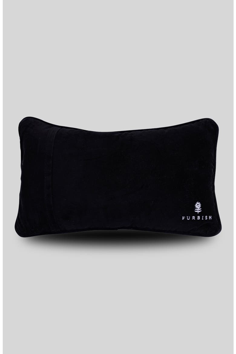 Needlepoint Pillow, Alternate, color, Bad Witch Energy