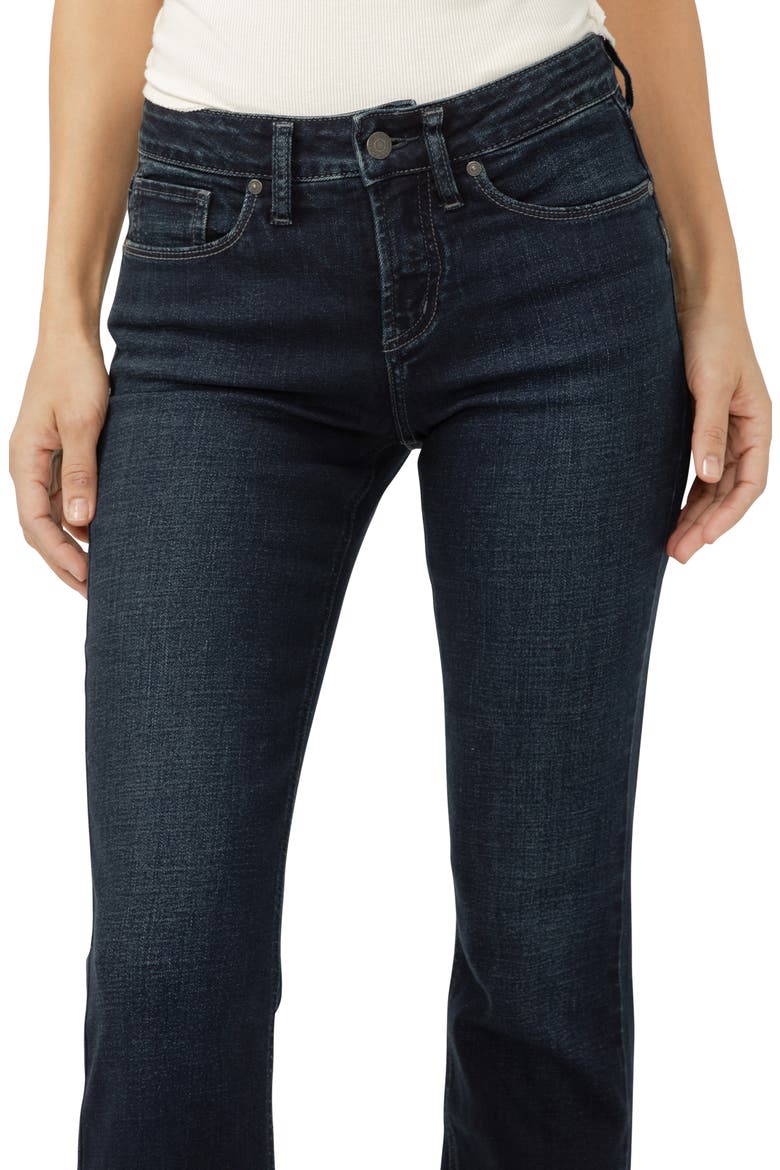 Suki Curvy Mid Rise Bootcut Jeans, Alternate, color, AMORA