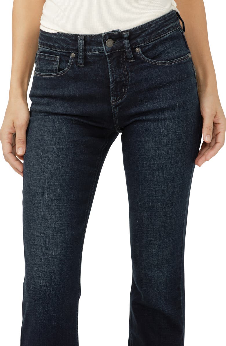 Silver Jeans Co. Suki Curvy Mid Rise Bootcut Jeans, Alternate, color, Amora