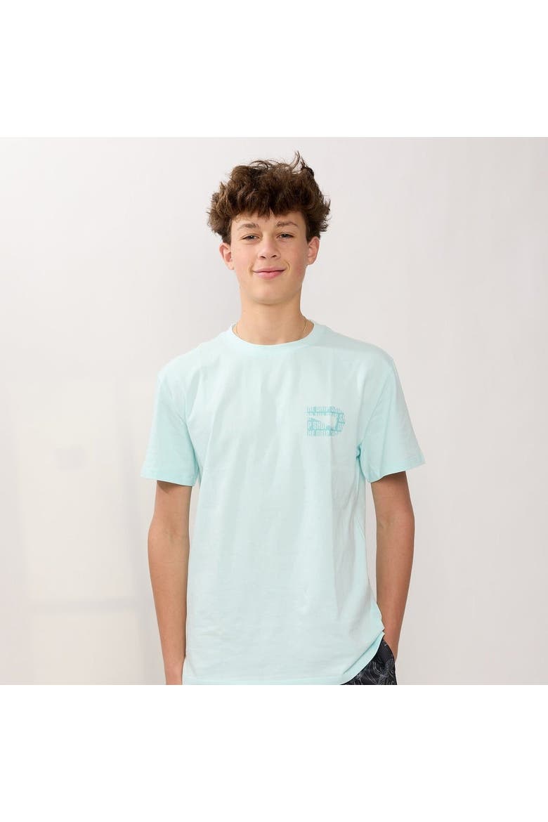 Drip Icon Tee - Big Kid, Alternate, color, MINT