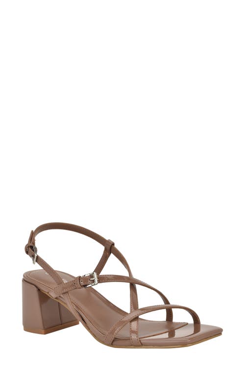 Calvin Klein Pandy Slingback Sandal In Brown