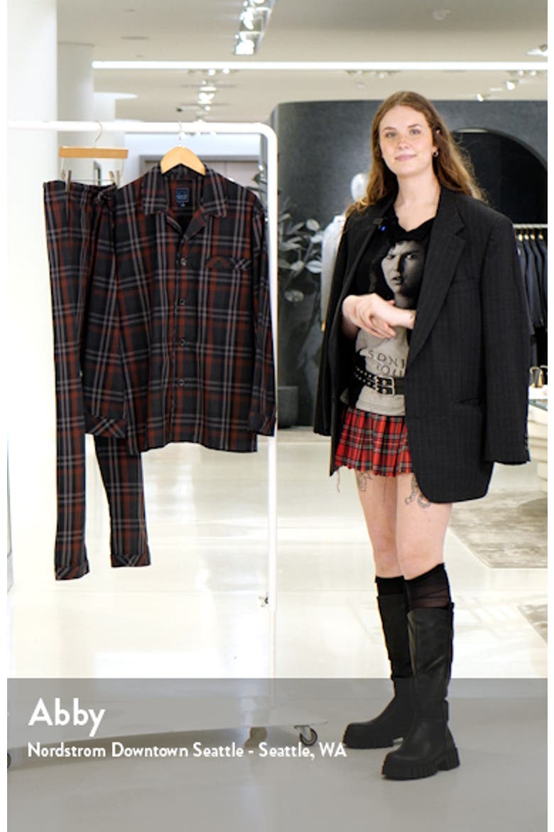 Masons Easy Care Plaid Woven Pajamas video