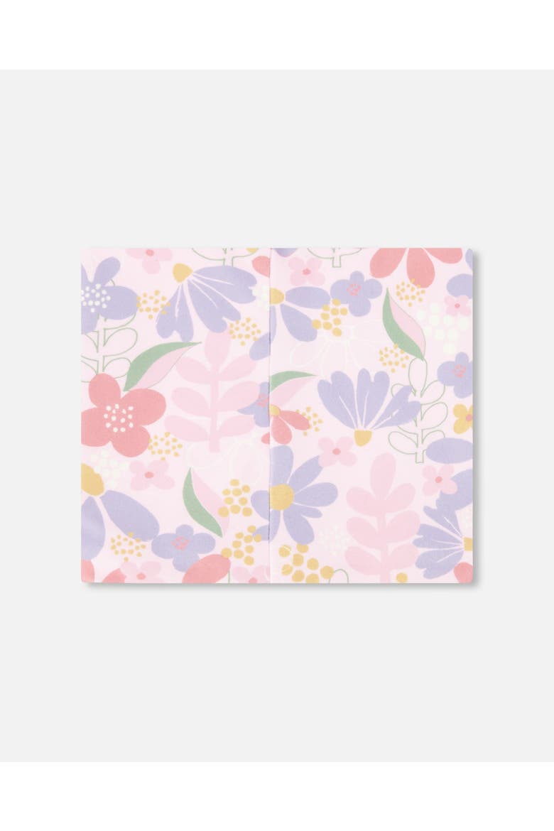 Stretch Jersey Flower Neck Tube, Alternate, color, Pink Flower Print