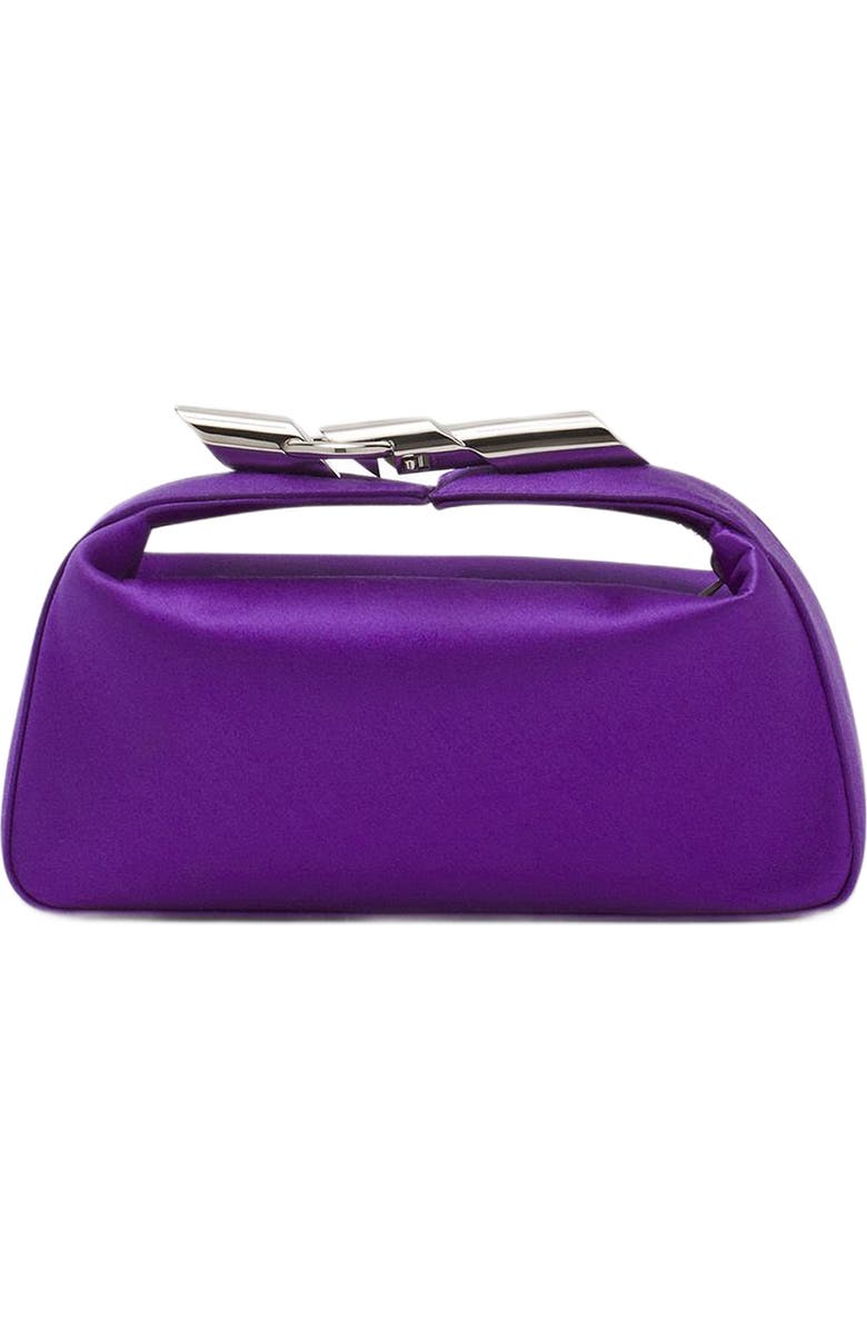 Lanvin Haute Séquence Satin Clutch Bag, Alternate, color,