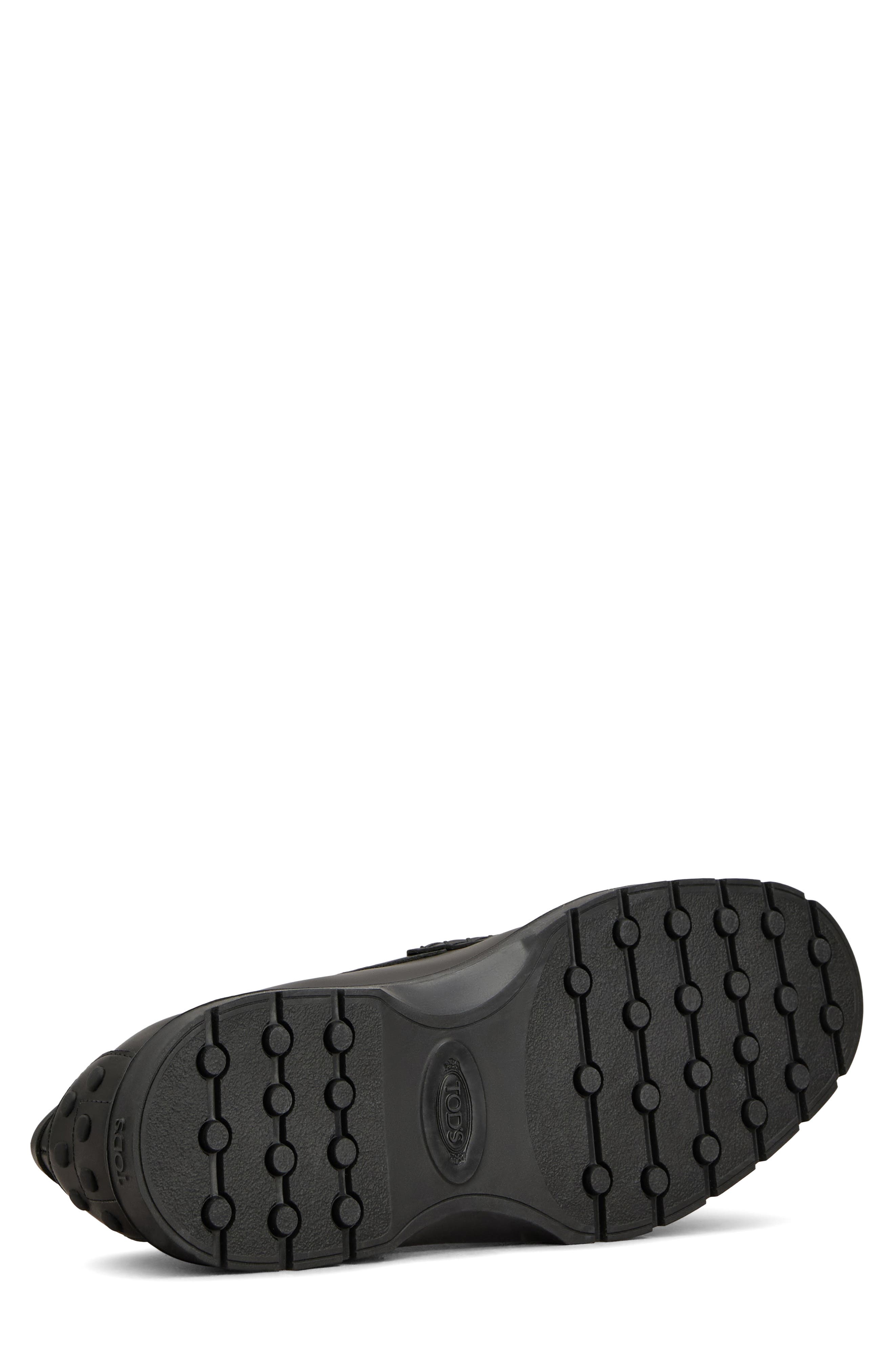 Selleria Leather Loafer, Alternate, color, NERO