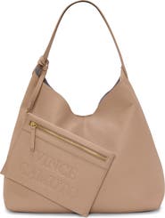 Vince Camuto Jenna Pebble Leather Hobo Bag