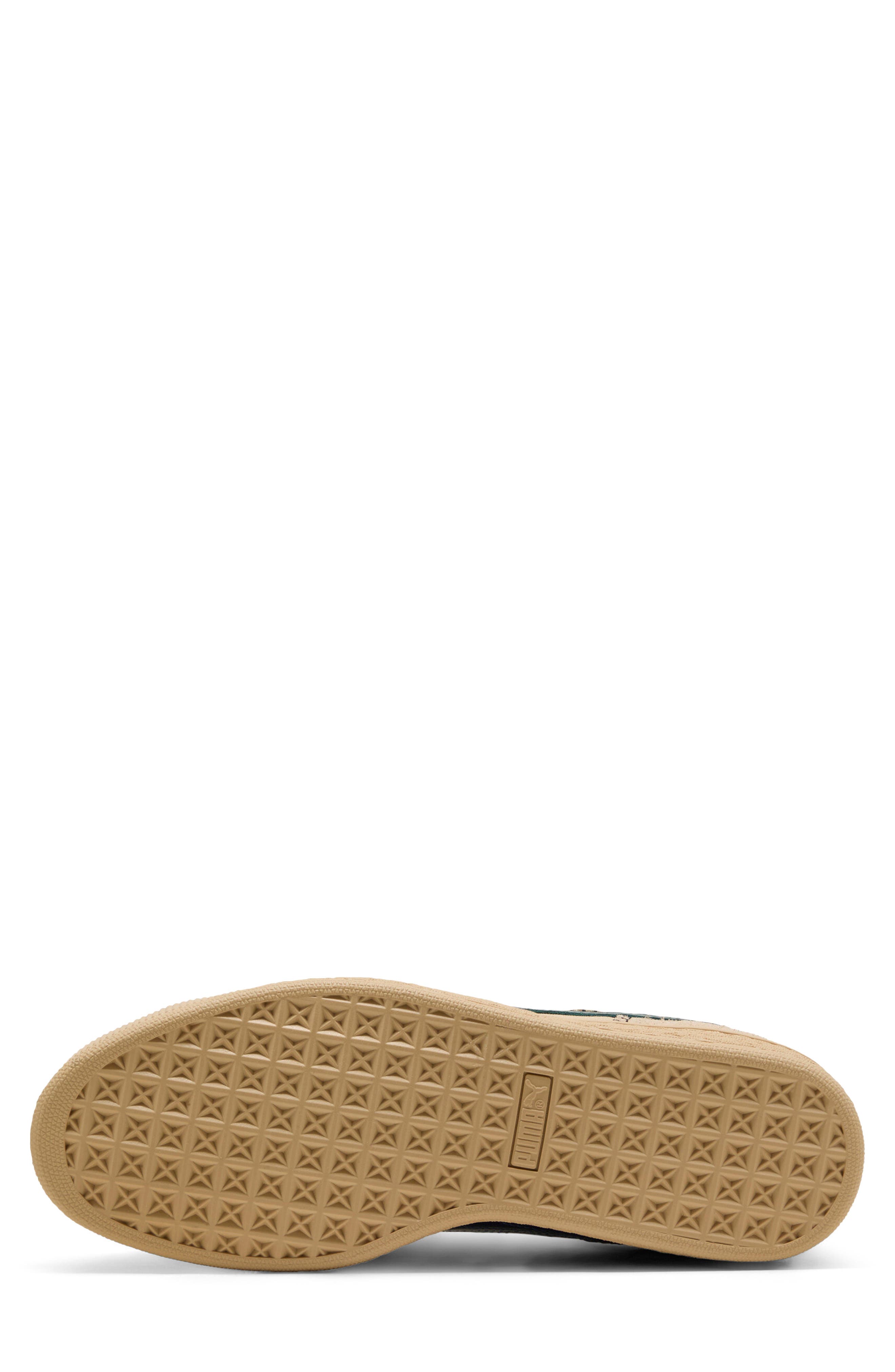Suede Built and Earned II Sneaker, Alternate, color, SAND DUNE/ DARK GREEN/ ROYAL