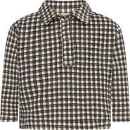 TINY TRIBE Kids' Check Button Shirt