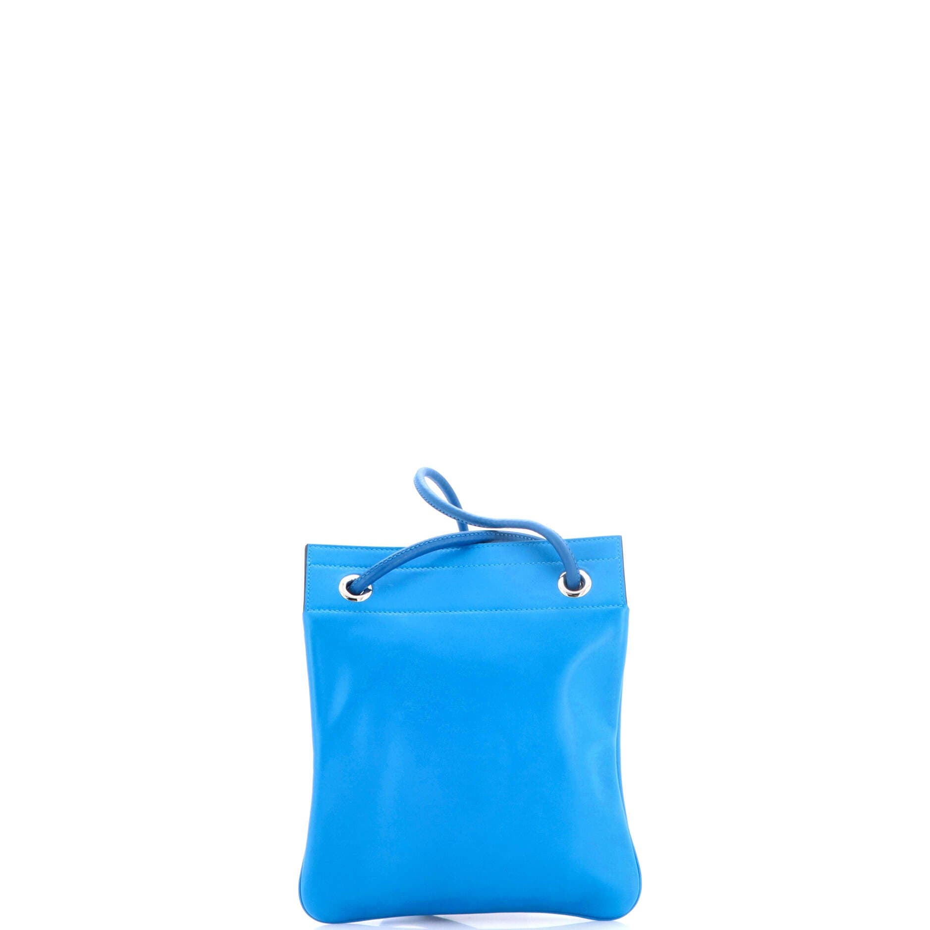 Aline Bag Milo Lambskin and Swift Mini, Alternate, color, Bleu Zanzibar
