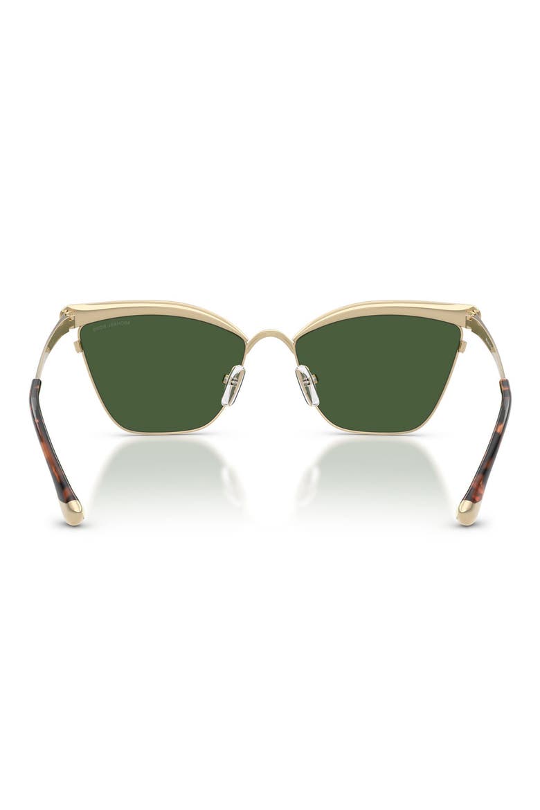 Scottsdale 56mm Cat Eye Sunglasses, Alternate, color, LIGHT GOLD