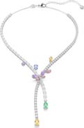 Swarovski x Ariana Grande Multicolor Crystal Y-Necklace