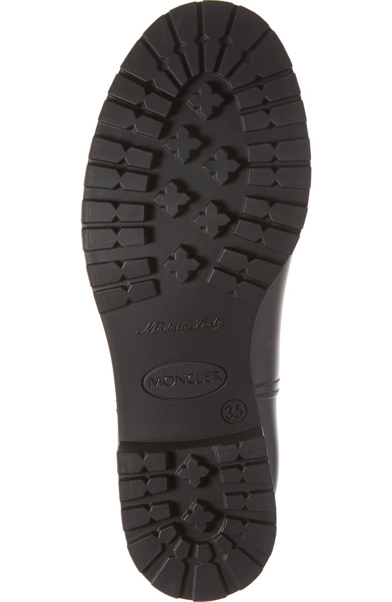 Moncler Ginette Logo Waterproof Rain Boot, Alternate, color,