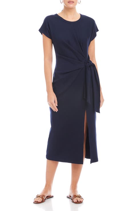 Marissa Side Knot Midi Dress