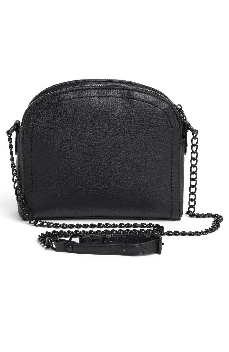 Steve Madden Dome Top Zip Crossbody Bag, Alternate, color,