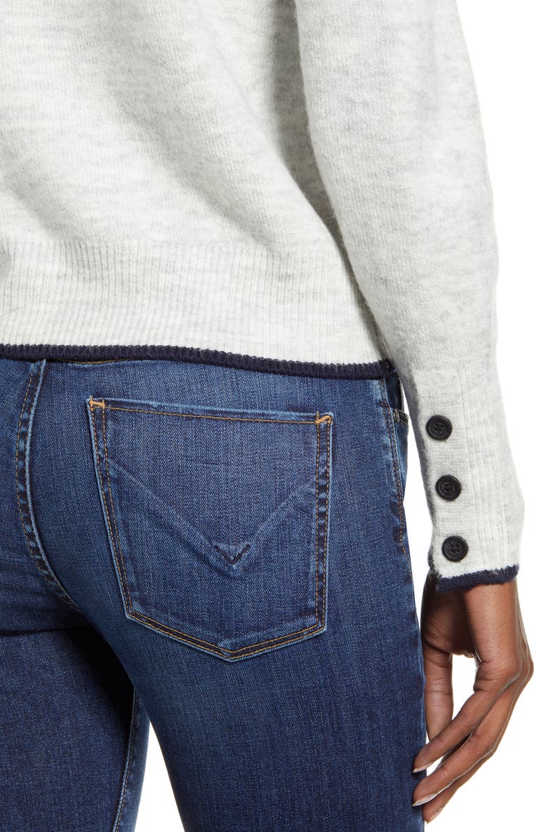 cupcakes and cashmere Mikayla Stripe Pullover, Alternate, color, 