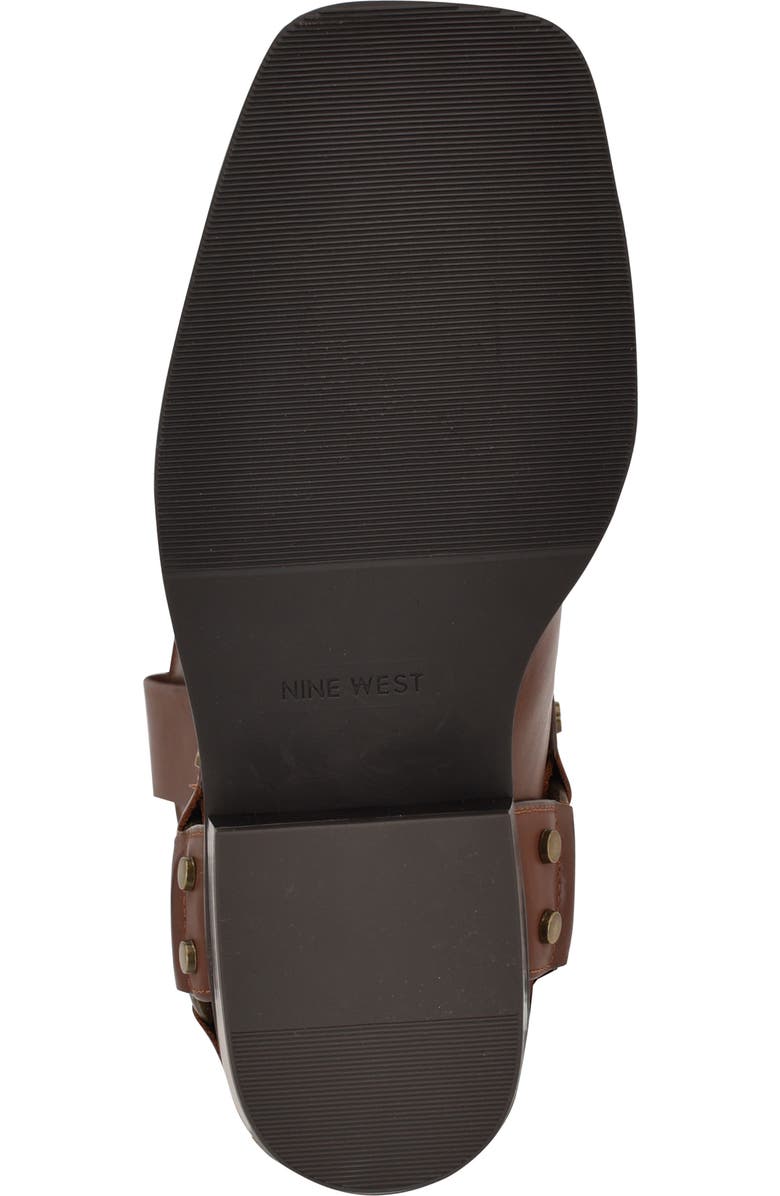 Nine West Fawsta Knee Hight Boot, Alternate, color, Medium Brown