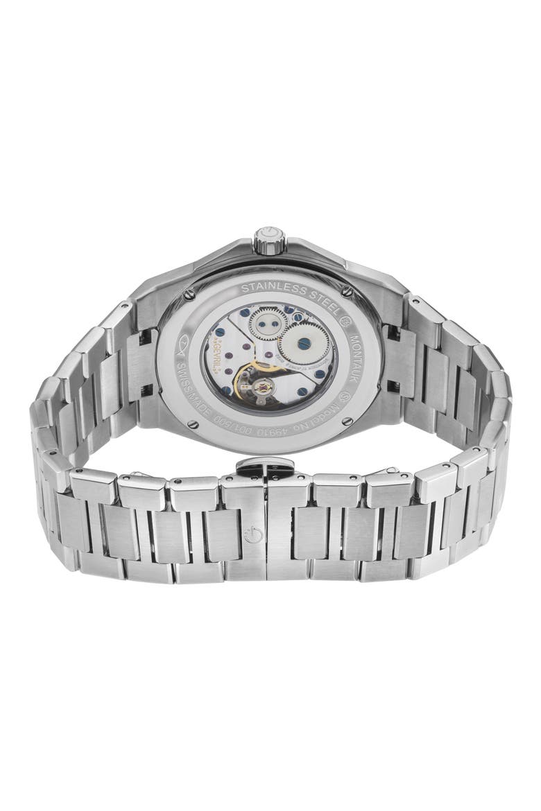 Montauk Bracelet Watch, Alternate, color, SILVER