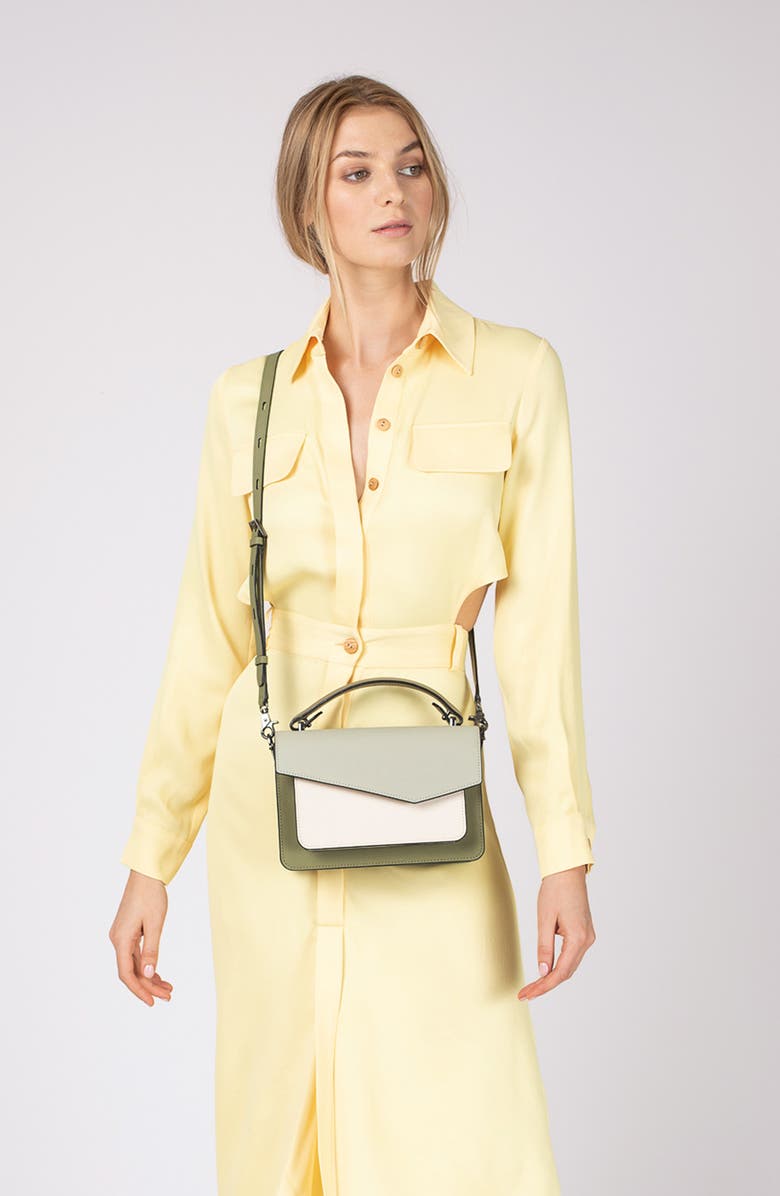 Botkier Cobble Hill Colorblock Leather Crossbody Bag, Alternate, color,