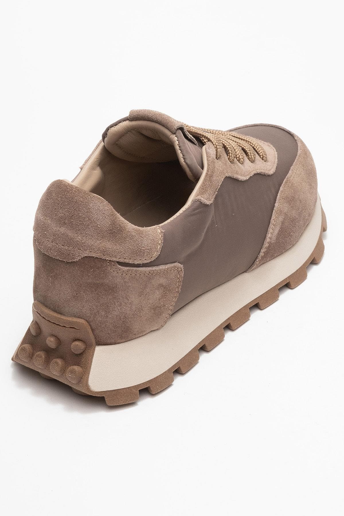 Forever & Always Shoes Amanda Leather Sneakers, Alternate, color, Light Brown Leather