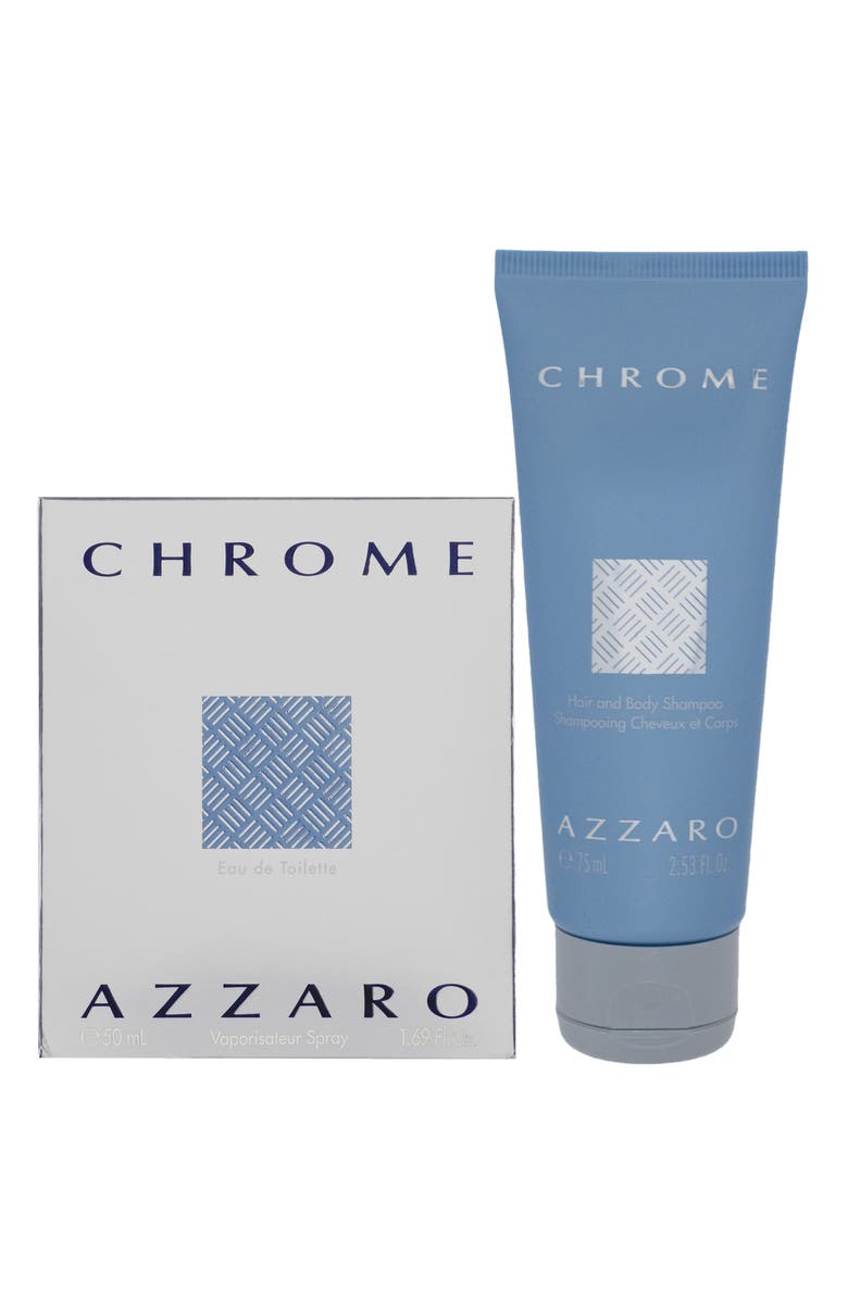 AZZARO Chrome Eau de Toilette Set, Alternate, color, 