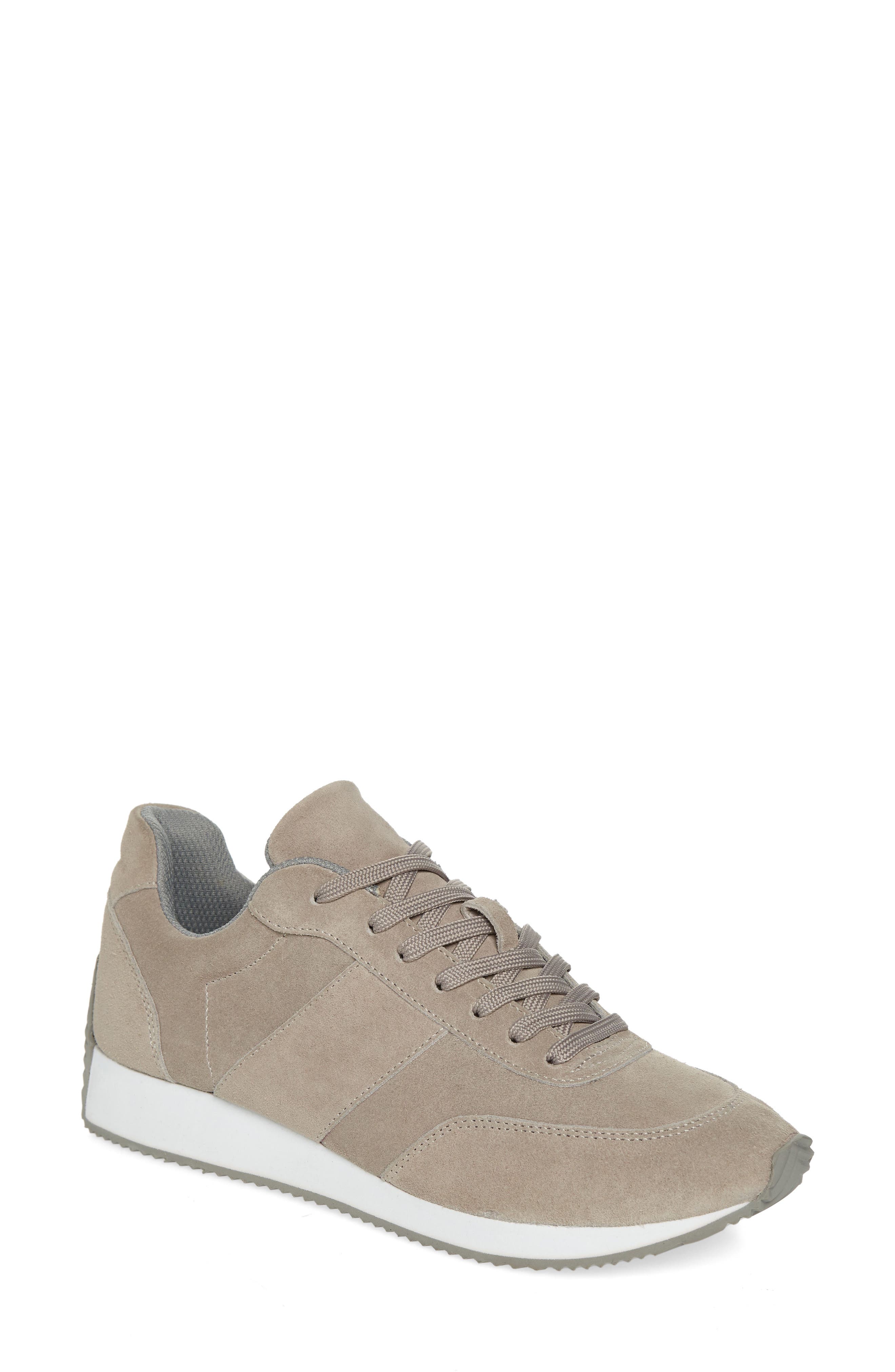 Eileen Fisher Haste Suede Sneaker, Main, color, 