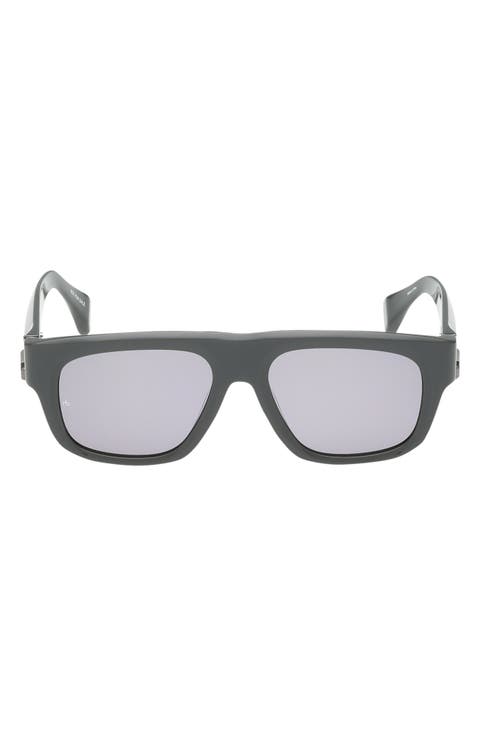 53mm Square Sunglasses