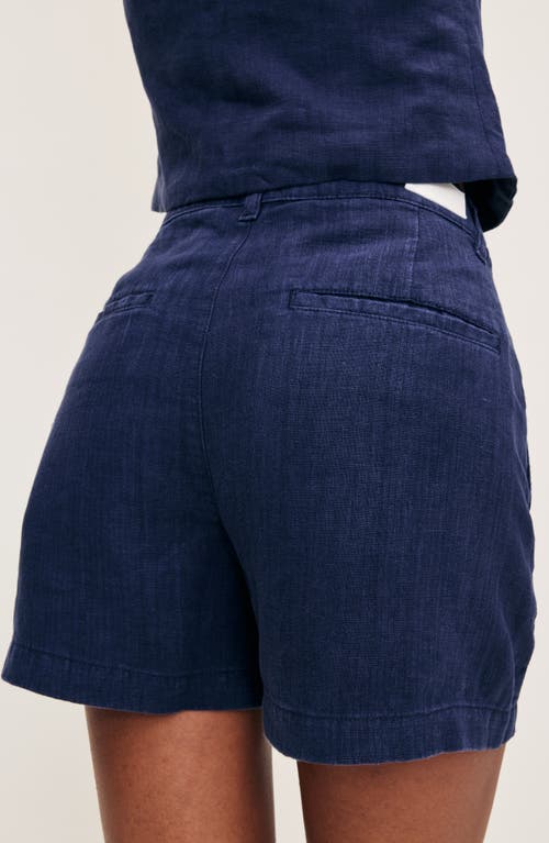 Dl1961 Taylor Linen High Rise Shorts
