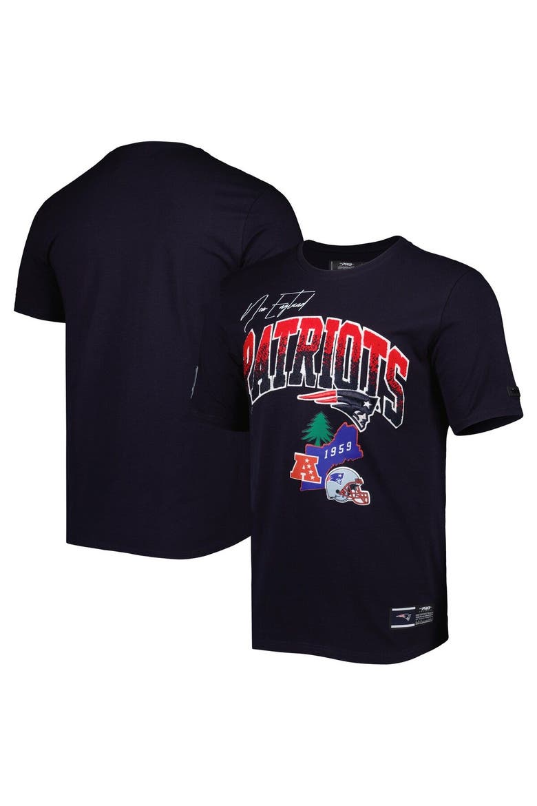 Men's Pro Standard Navy New England Patriots Hometown Collection T-Shirt, Main, color, Navy