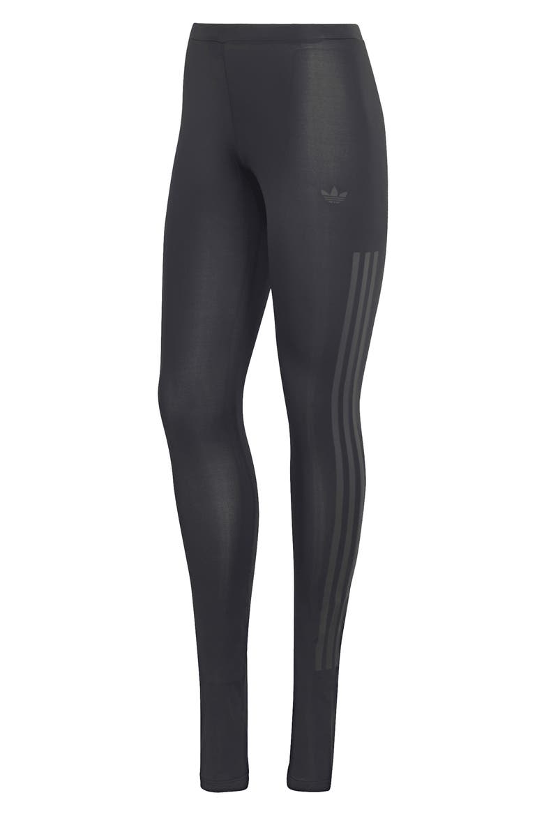 Sheer Leggings, Alternate, color, BLACK