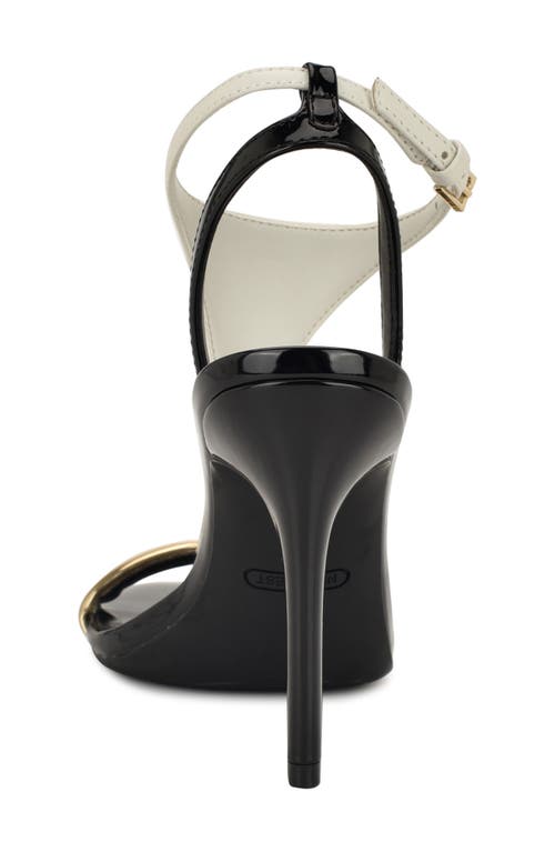 Nine West Miaza T-strap Stiletto Sandal In Black