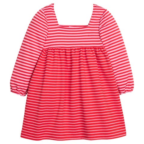 Kids' Pique Stripe Cora Dress (Toddler, Little Kid & Big Kid)