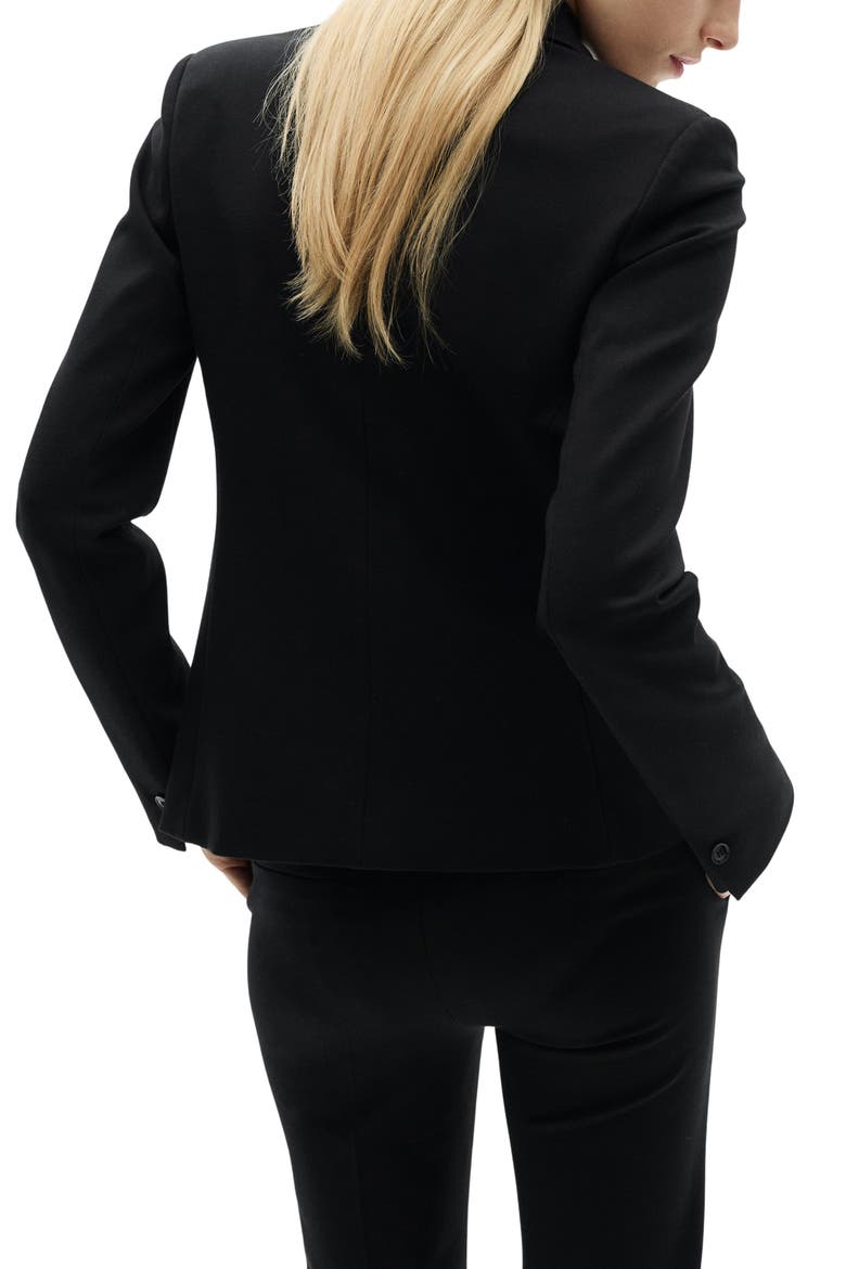 Slim Fit Suit Jacket, Alternate, color, BLACK