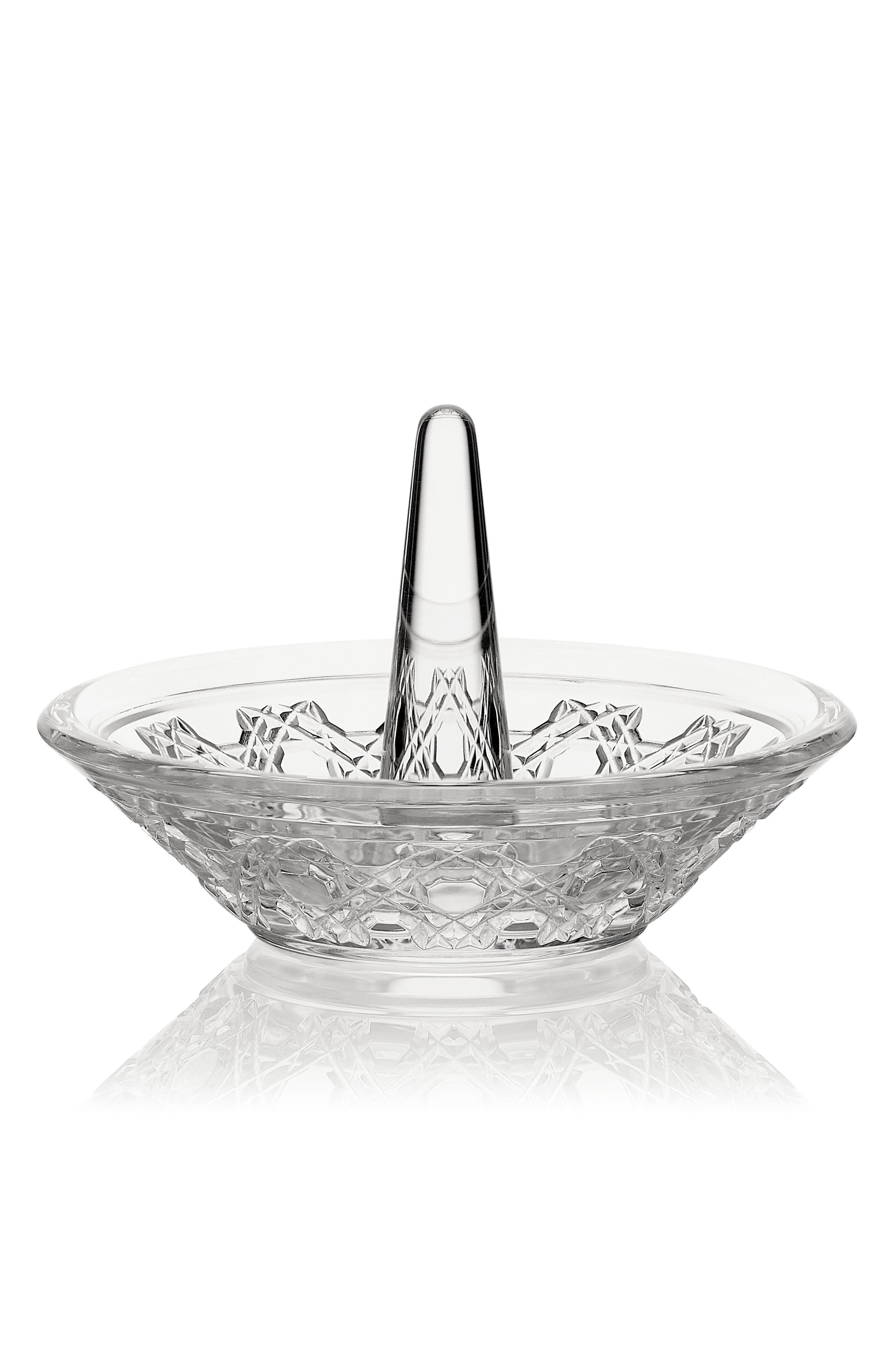 Waterford Opulence Crystal Ring Holder In Transparent