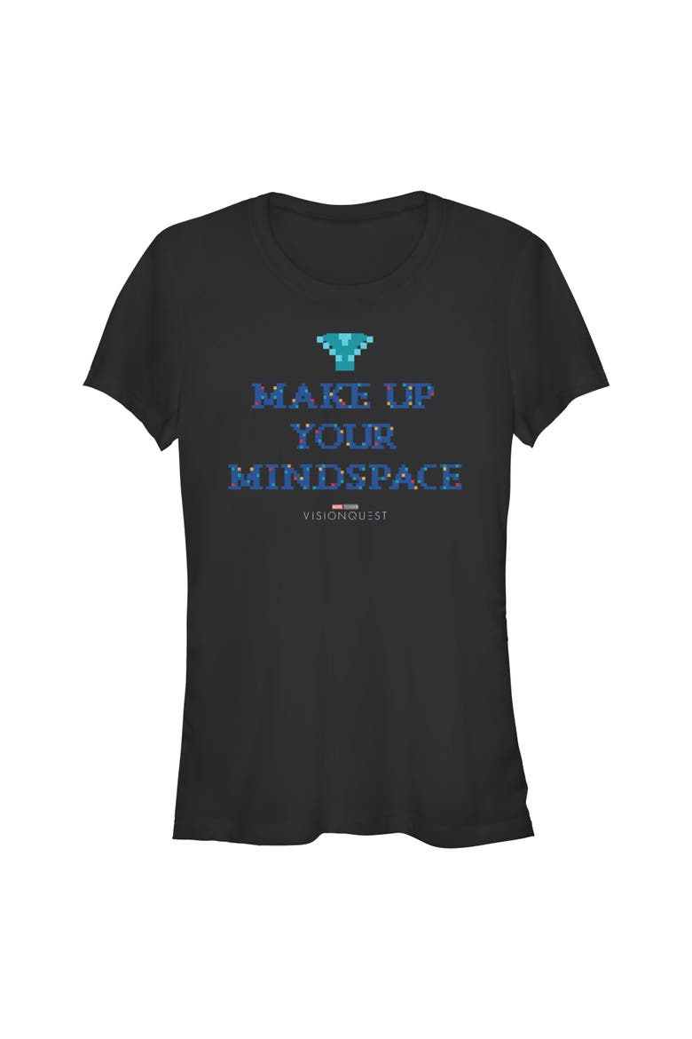 Junior's Your Mindspace Short Sleeve T-Shirt, Main, color, Black