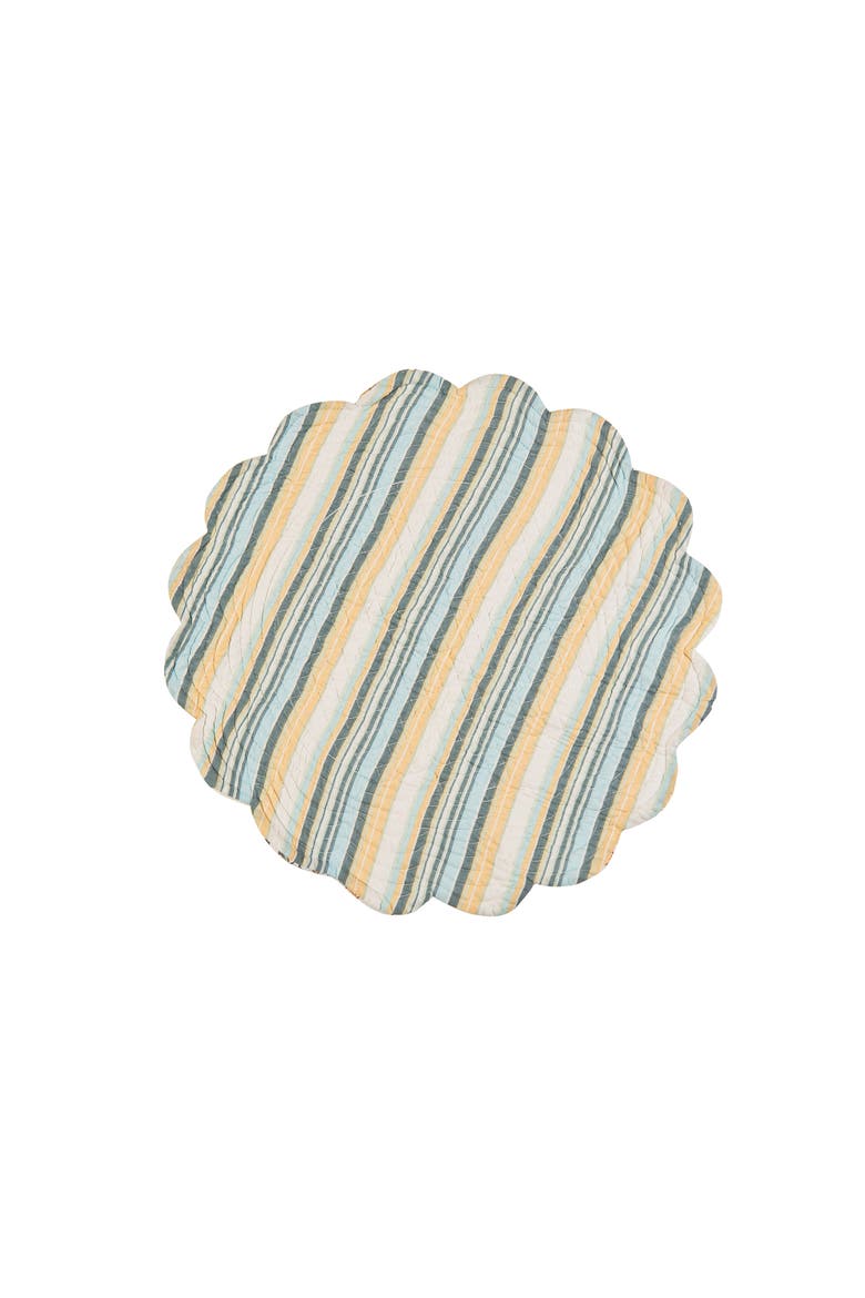 Ainsley Round Placemats Set of 6, 17", Alternate, color, Off-White