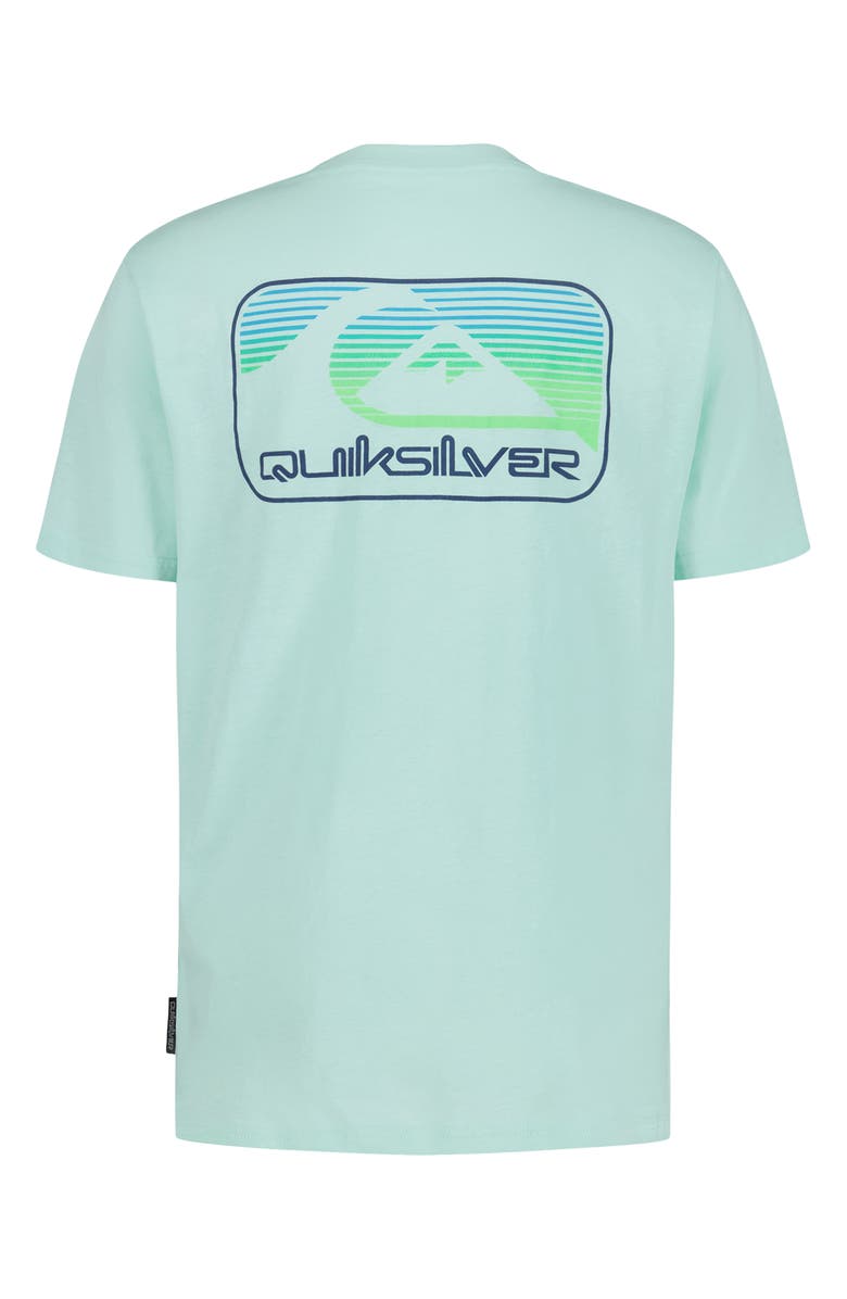 Quiksilver Kids' Core Logo Graphic T-Shirt, Alternate, color, Brook Green