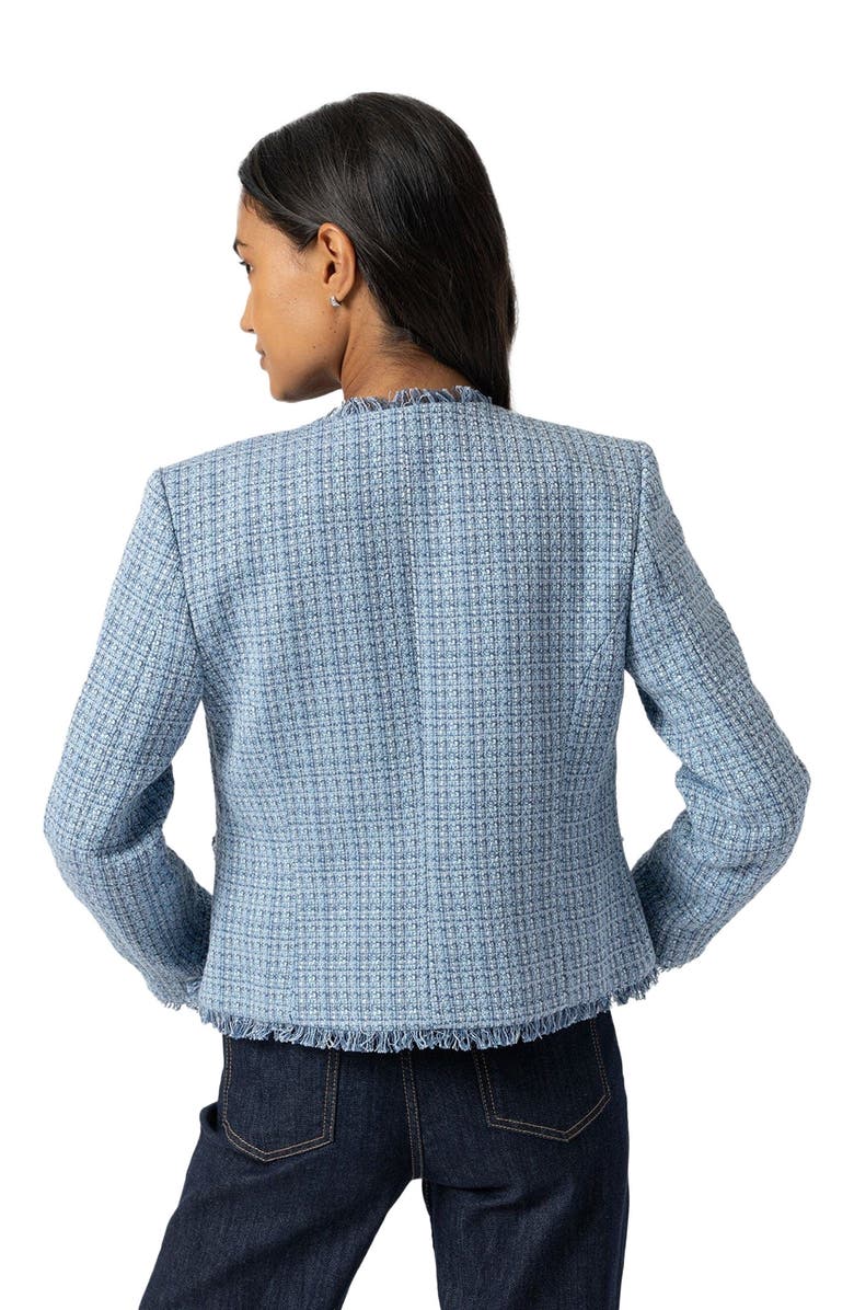Saint + Sofia Ashby Jacket, Alternate, color, Pale Blue