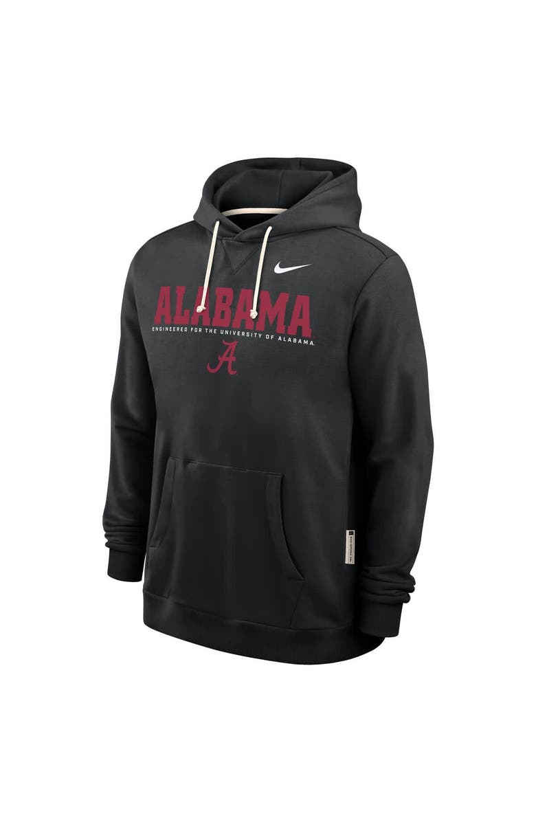 Nike Men's Nike Black Alabama Crimson Tide 2025 Sideline Standard Issue Dri-FIT Hoodie, Alternate, color, 