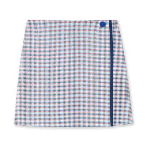 Plaid Skort