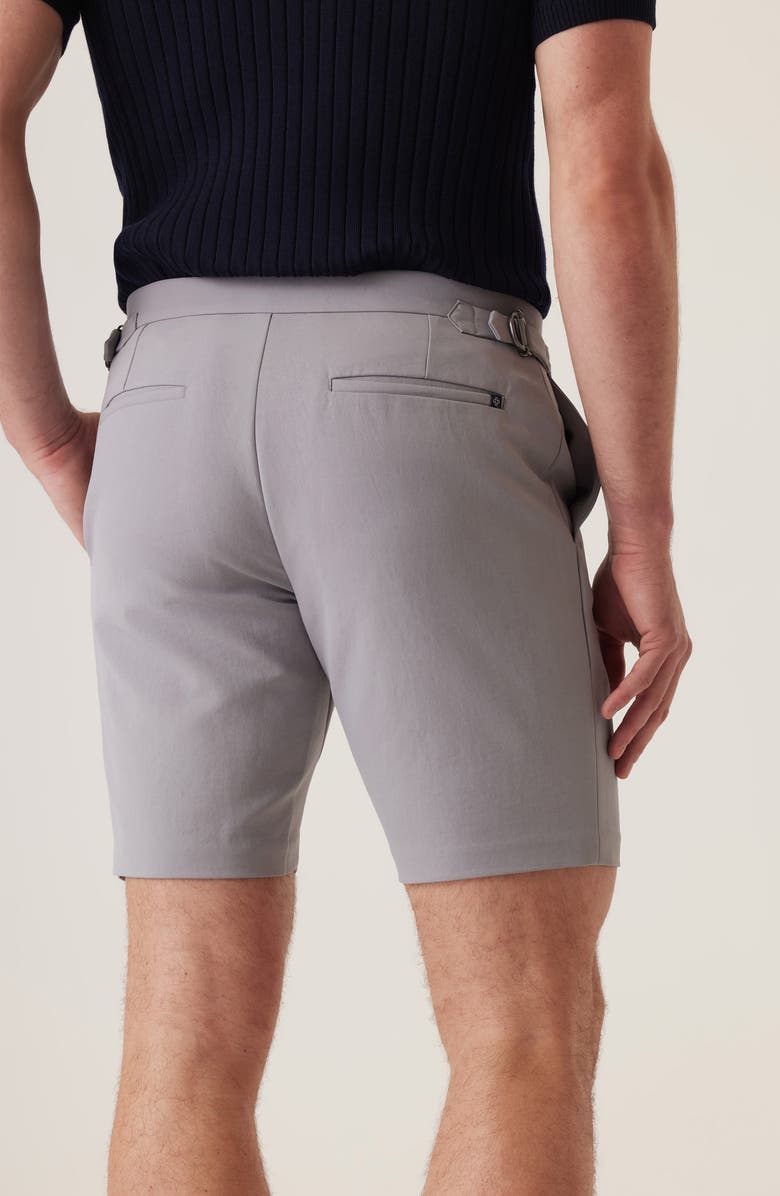 DEKE Discovery D-Ring Supernatural Sateen Bermuda Shorts, Alternate, color, Frost Gray